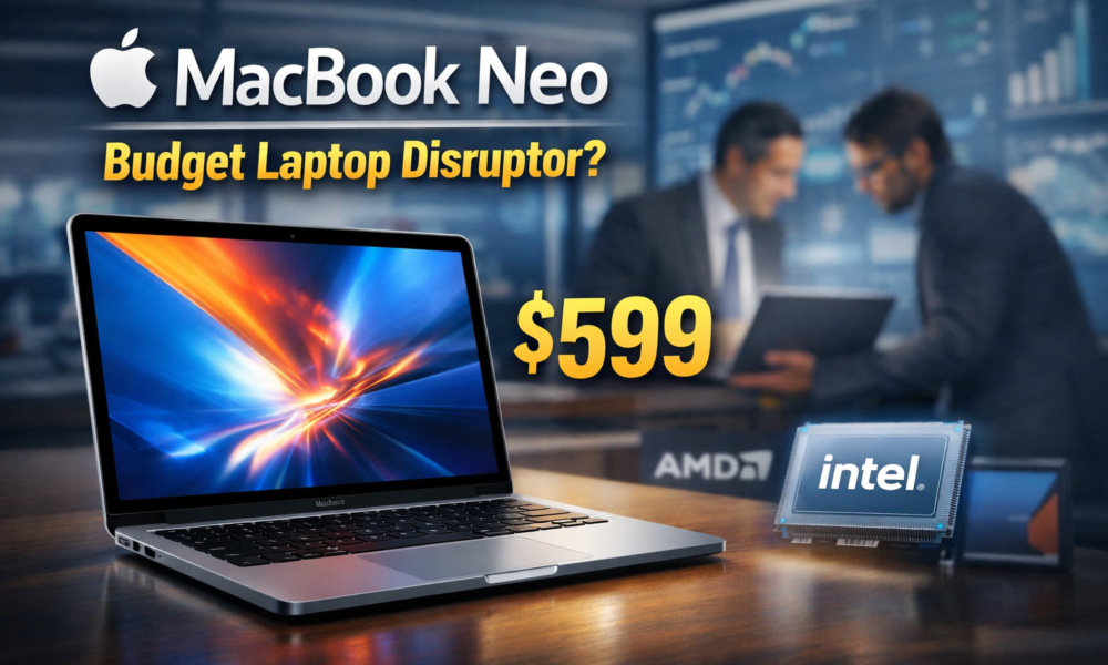 Apple MacBook Neo $599 budget laptop review and industry impact